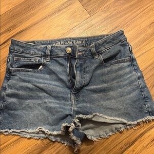 American Eagle Outfitters Women's Blue Denim Shorts